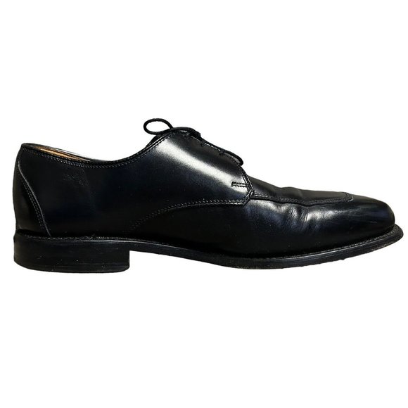 Allen Edmonds Burton Black Leather Apron Toe Derby Oxford Dress Shoes Mens 8.5 D main image 12